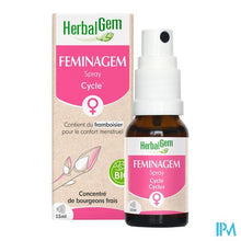 Load image into Gallery viewer, Herbalgem Feminagem Spray Bio 15ml
