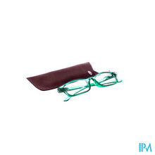 Load image into Gallery viewer, Pharmaglasses Leesbril Diop.+1.00 Green

