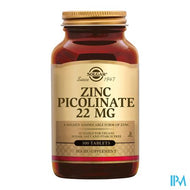 Solgar Zink Picolinaat Comp 100x22mg