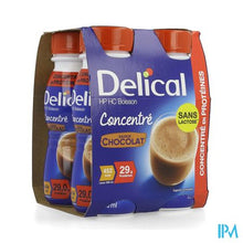 Afbeelding in Gallery-weergave laden, Delical Geconcentr. Chocolade 4x200ml
