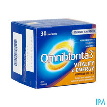 Load image into Gallery viewer, Omnibionta 3 Vitality Energy Tabl 30
