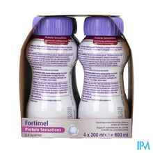 Load image into Gallery viewer, Fortimel Protein 2.4kcal Verfriss Aardbei 4x200ml
