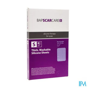 Bap Scar Care S Silicoonverb Adh 10x 15cm 2 Stuks