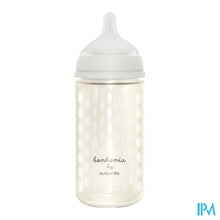 Afbeelding in Gallery-weergave laden, Suavinex Bonhomia Bottleglas Sili.feath.beige240ml
