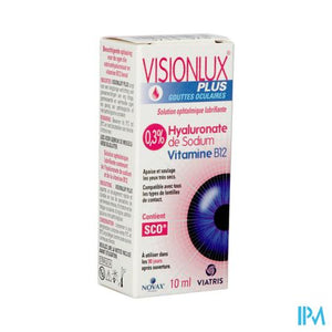 Visionlux Plus Oogdruppels Fl 1 X 10ml