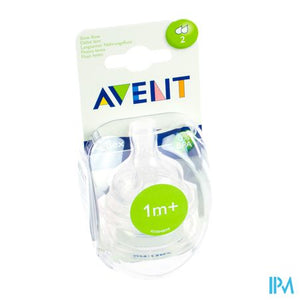 Philips Avent Zuigspeen Slow 2gaten 2 SCF632/27