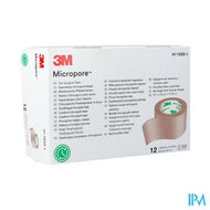 Micropore 3m Skin Tone 25,0mmx9,15m Rol 12 15331