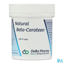 Load image into Gallery viewer, Beta Carotene Caps 120 Deba

