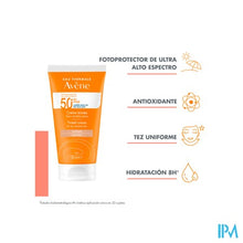 Afbeelding in Gallery-weergave laden, Avene Zon Spf50+ Creme Getint 50ml

