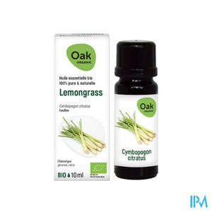 Oak Ess Olie Lemongras 10ml Bio