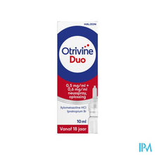 Afbeelding in Gallery-weergave laden, Otrivine Duo 0,5/0,6 Spray Nas 10ml
