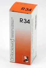 Load image into Gallery viewer, Reckeweg Dr. R34 Gutt 50ml
