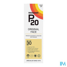 Charger l'image dans la galerie, P20 Zonnecreme Gezicht Spf30 50g
