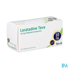 Afbeelding in Gallery-weergave laden, Loratadine Teva 10mg Tabl 100

