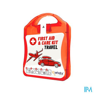 First Aid Travel Kit Red Box 20 Prod.