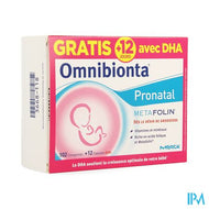 Omnibionta Pronatal Metafol. Comp 90+dha12+meta 12