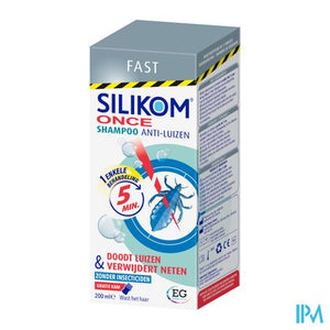 Silikom Once Shampoo A/Luizen A/Neten        200Ml