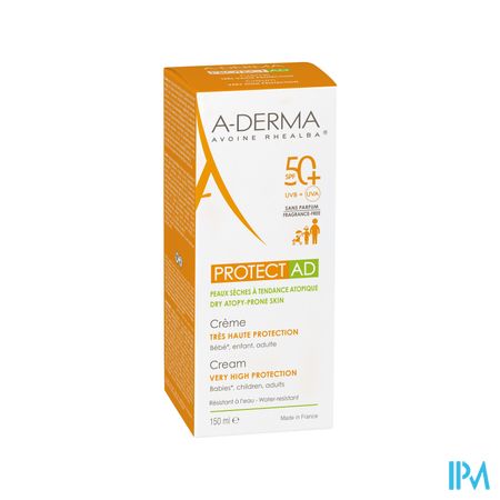 Aderma Protect Creme Atopie Spf50+ 150ml