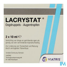 Afbeelding in Gallery-weergave laden, Lacrystat Collyre Fl 2x10ml Nf
