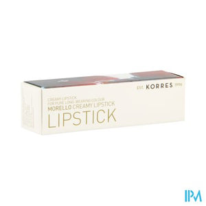 Korres Km Morello Creamy Lipstick 59 Burgundy Red
