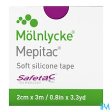 Charger l'image dans la galerie, Mepitac Zachte Fixatietape Sil 2cmx3,0m 1 298300
