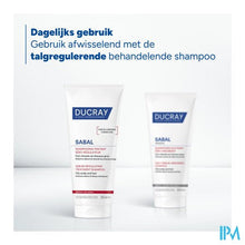 Afbeelding in Gallery-weergave laden, Ducray Sabal Argeal Dag. Sh Talgabsorberende 200ml
