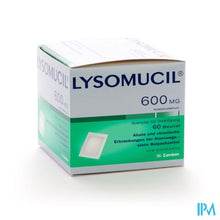 Load image into Gallery viewer, Lysomucil 600 Bruistabl. 60 X 600mg
