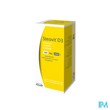 Charger l'image dans la galerie, Steovit D3 Citroen 500mg/400ie Kauwtabl 180 Flacon
