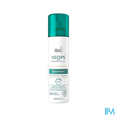 Roc Keops Deo Frisse Spray Z/parf Nh 100ml