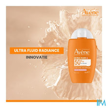 Afbeelding in Gallery-weergave laden, Avene Zon Spf50+ Ultra Fluid Eclat Radiance 50ml

