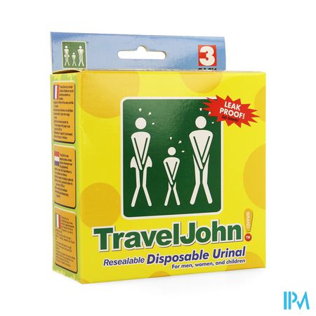 Travel John Urinaal 3x800ml