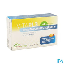 Afbeelding in Gallery-weergave laden, Vitapl3 Phospholipides Marins Caps 60
