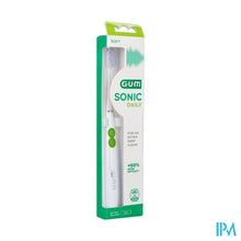 Charger l'image dans la galerie, Gum Sonic Daily Batterij Tandenborstel Wit

