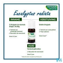 Afbeelding in Gallery-weergave laden, Phytosun Euc. Radiata Fr-bio-01 10ml
