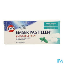 Afbeelding in Gallery-weergave laden, Emser Pastille Menthol Zs 30
