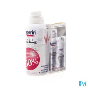 Eucerin Silver Shave Scheerschuim+aftershave -50%