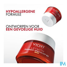 Load image into Gallery viewer, Vichy Liftactiv Pigment Spec.b3 Spf50 Dagreme 50ml
