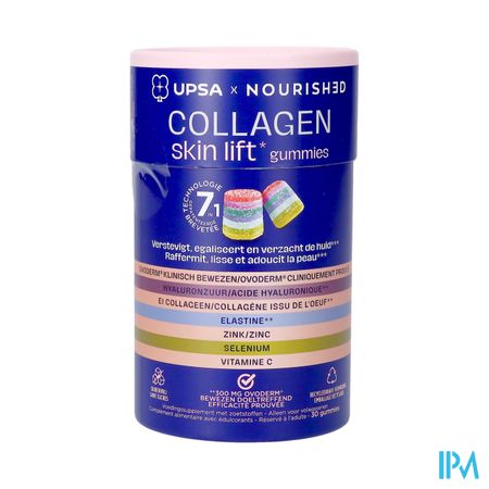 Upsa Nourished Collagen Skin Lift Gummies 30
