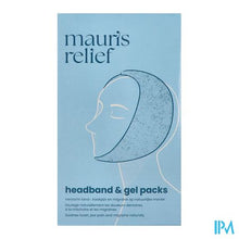 Charger l'image dans la galerie, Mauris Relief Hoofdband + Gelpack 4
