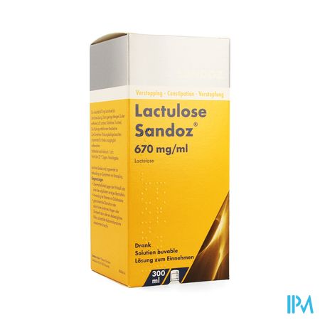 Lactulose Sandoz Drank 300ml 670mg/ml