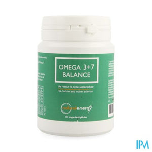 Natural Energy - Omega 3+7 Balance Caps 90
