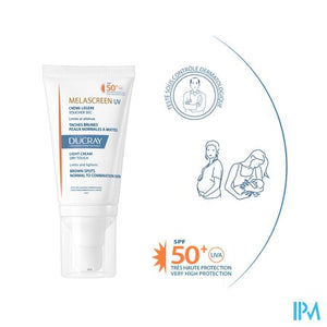 Ducray Melascreen Uv Lichte Creme 40ml