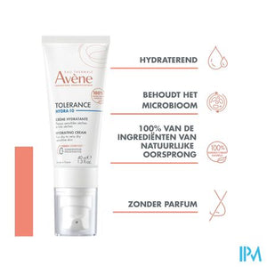 Avene Tolerance Hydra 10 Hydraterende Creme 40ml