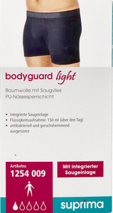 Suprima 1254 Bodyguard Light Man Zwart T8