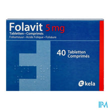 Charger l'image dans la galerie, Folavit 5mg Comp 40 X 5mg

