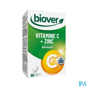 Biover Vitamin C + Zink Comp 60