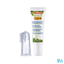Afbeelding in Gallery-weergave laden, Nuby Citroganix Tand- en tandvleesgel + vingertandenborsteltje - 15g - 4m+
