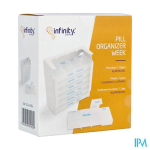 Pill Organizer Week Klapdeksel