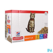 Afbeelding in Gallery-weergave laden, Hills Sc.plan Feline Adult Multip. Classic 12x85g

