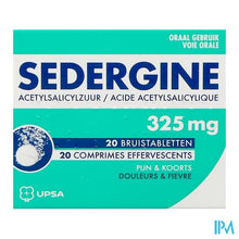 Afbeelding in Gallery-weergave laden, Sedergine 325mg Bruistabl 20 Nf
